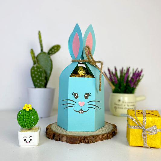 Easter Bunny – 3D Candy Gift Box File - Cricut File - VEKTOR KRAFT