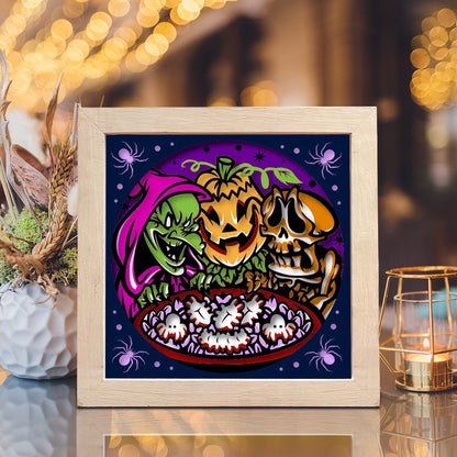 Spooky Halloween – 3D Shadow Box SVG File for Cricut & Silhouette
