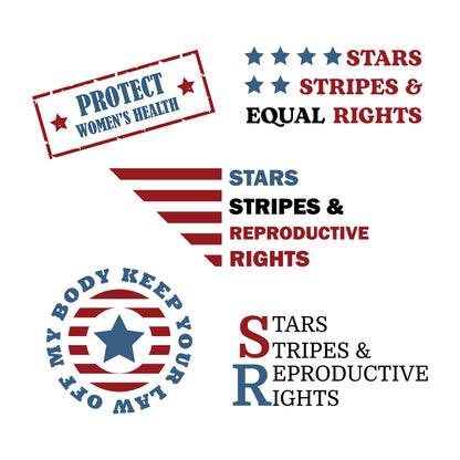 Stars Stripes And Reproductive Rights - Cricut File - VEKTOR KRAFT