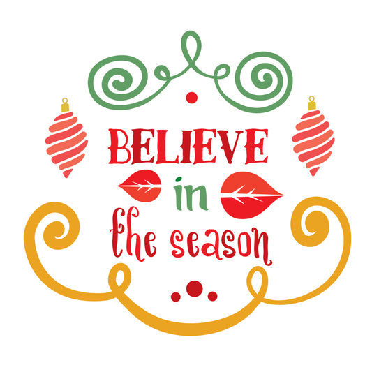 Believe in the Season - Cricut File - VEKTOR KRAFT