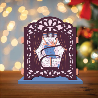 Ballet – 3D Pop-Up Card SVG File for Cricut & Silhouette