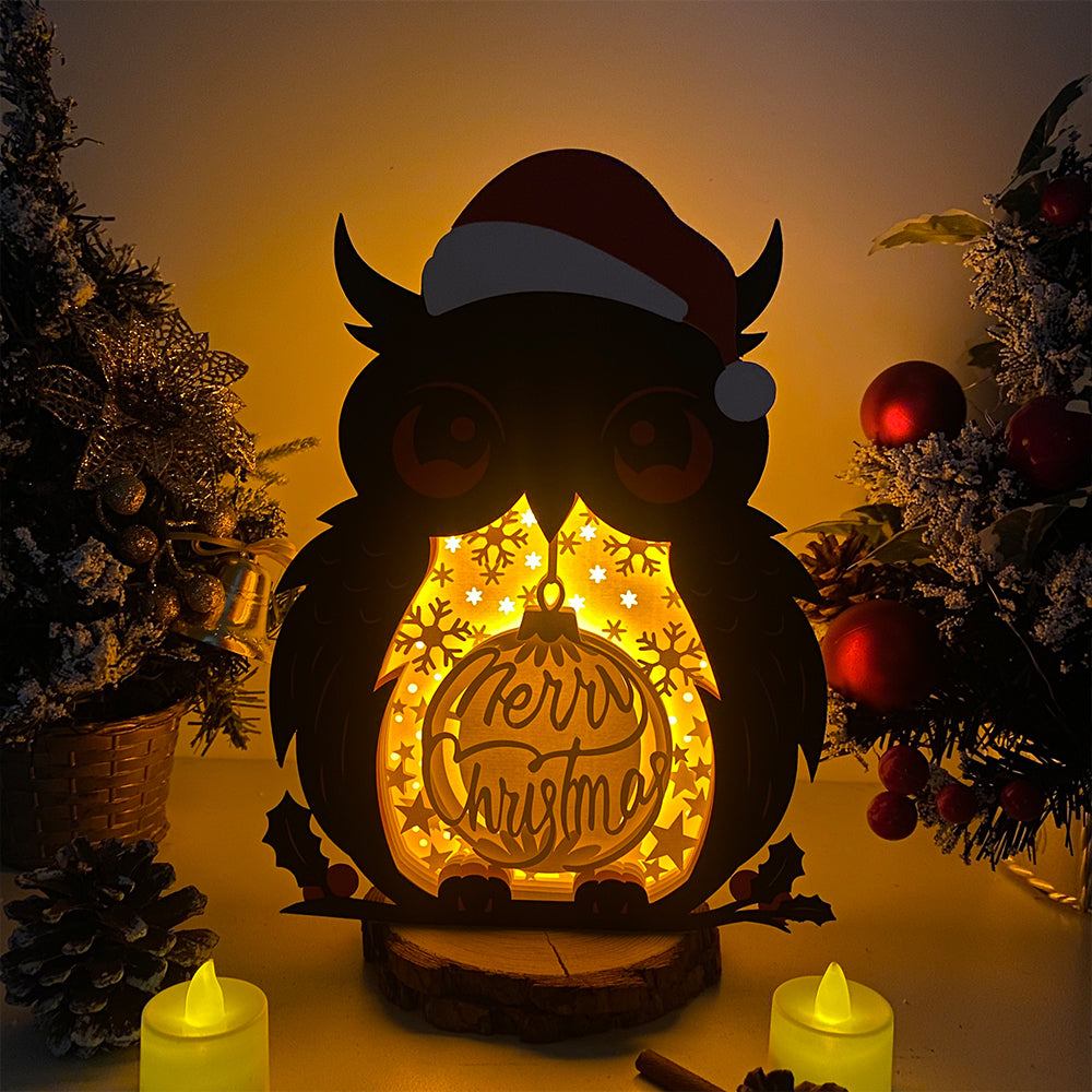 Glass Christmas Ball – 3D Box SVG File for Cricut & Silhouette