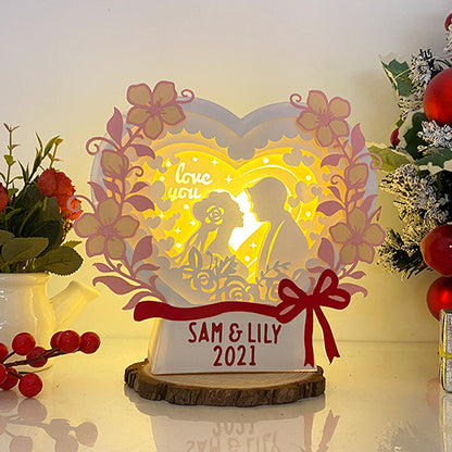 Love 5 – 3D Custom Heart Box  File - Cricut File - VEKTOR KRAFT