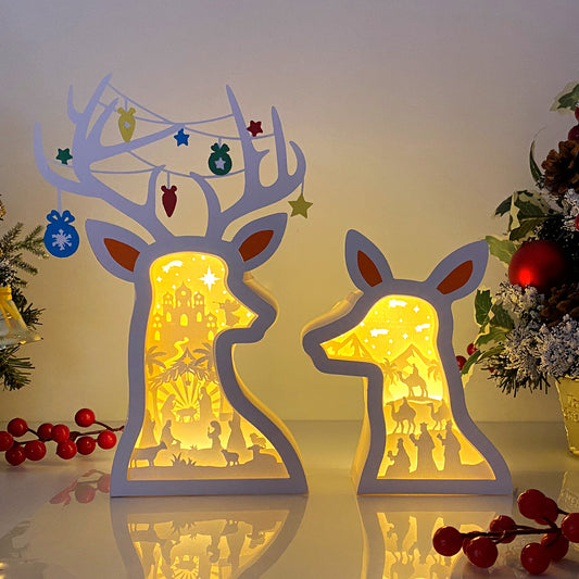 Nativity – 3D Box SVG File for Cricut & Silhouette