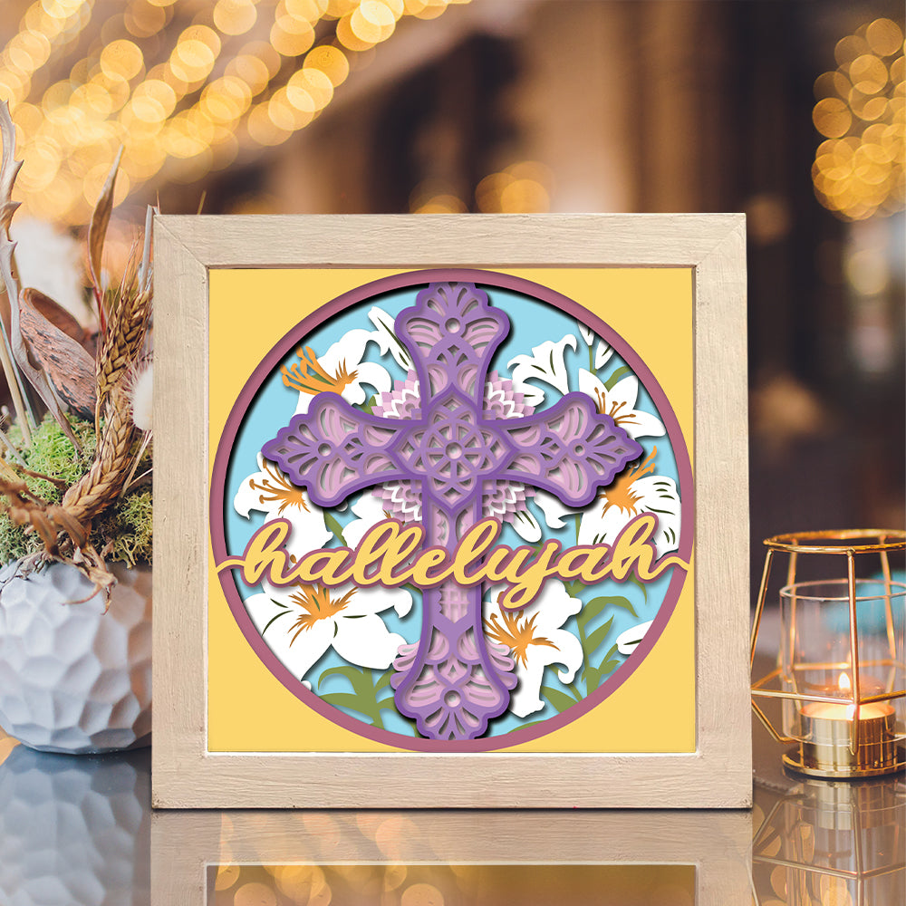 Cross – 3D Shadow Box SVG File for Cricut & Silhouette