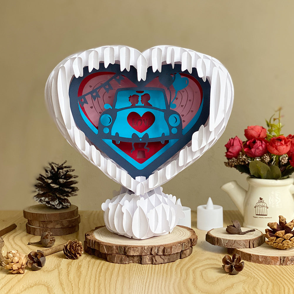 Love 3 – 3D Pop-Up Card SVG File for Cricut & Silhouette