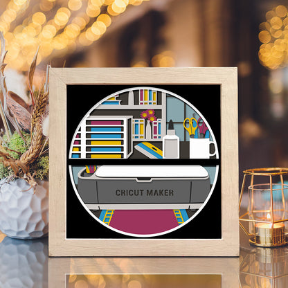 Create Crafter – 3D Shadow Box SVG File for Cricut & Silhouette