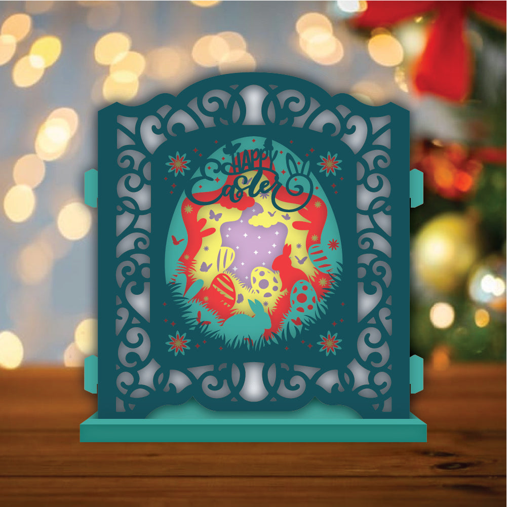 Easter 1 – 3D Pop-Up Card SVG File for Cricut & Silhouette