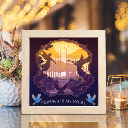 Memorial – 3D Lightbox SVG File for Cricut & Silhouette