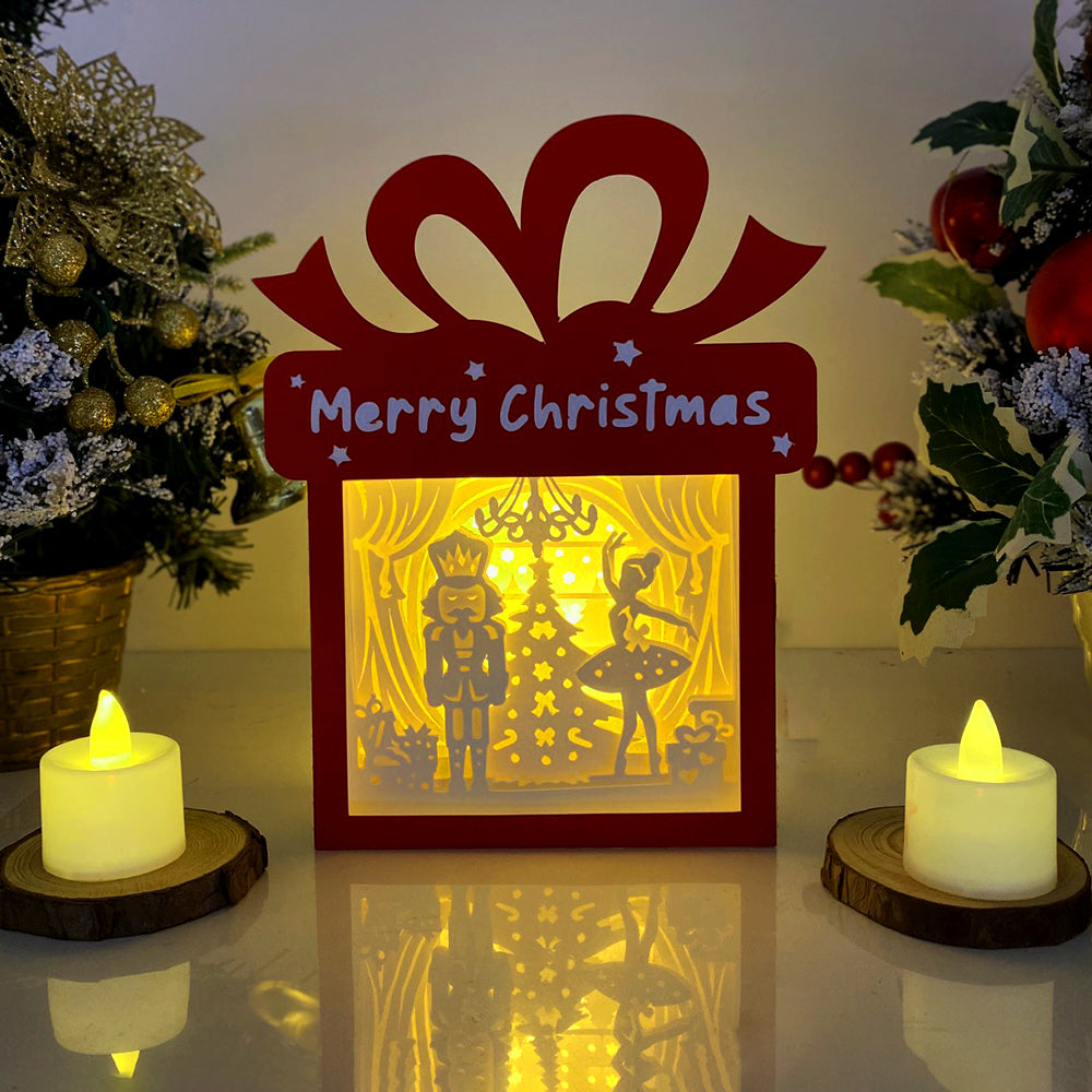 Christmas Nutcracker – 3D Box SVG File for Cricut & Silhouette