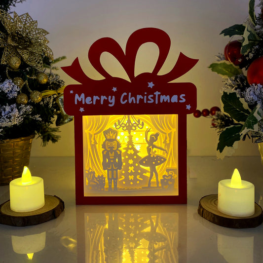 Christmas Nutcracker – 3D Box SVG File for Cricut & Silhouette