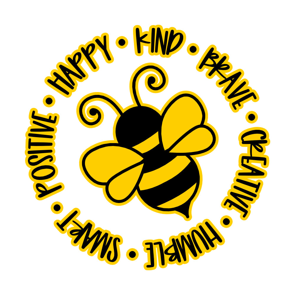 Bee Circle - Cricut File - VEKTOR KRAFT