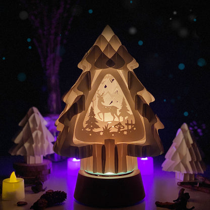 Xmas 3 – 3D Pop-Up Card SVG File for Cricut & Silhouette