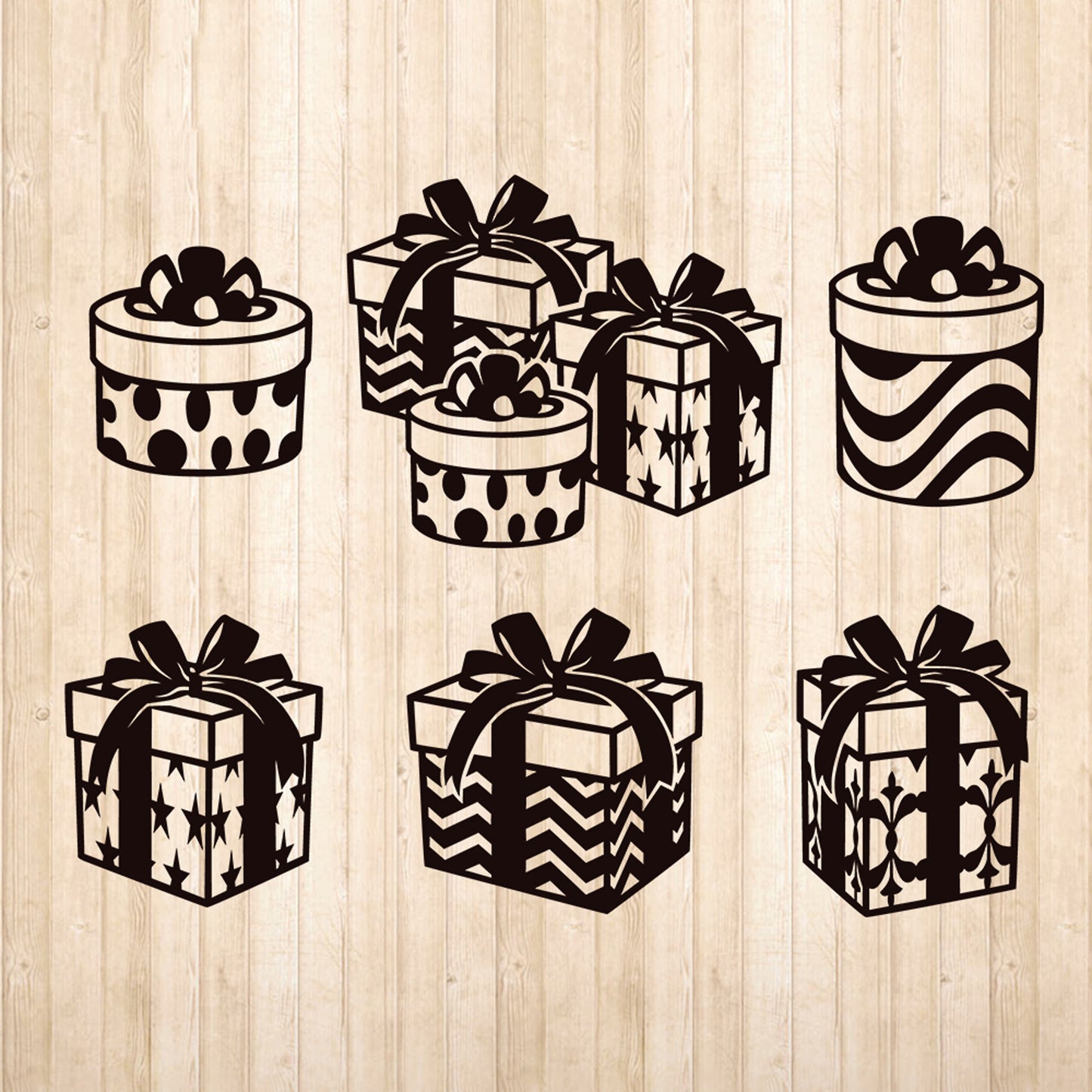 Gift Boxes - Cricut File - VEKTOR KRAFT