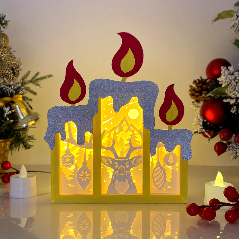 Deer – 3D Box SVG File for Cricut & Silhouette