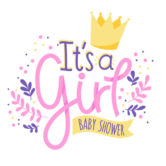 It’s A Baby Girl  - Cricut File - VEKTOR KRAFT