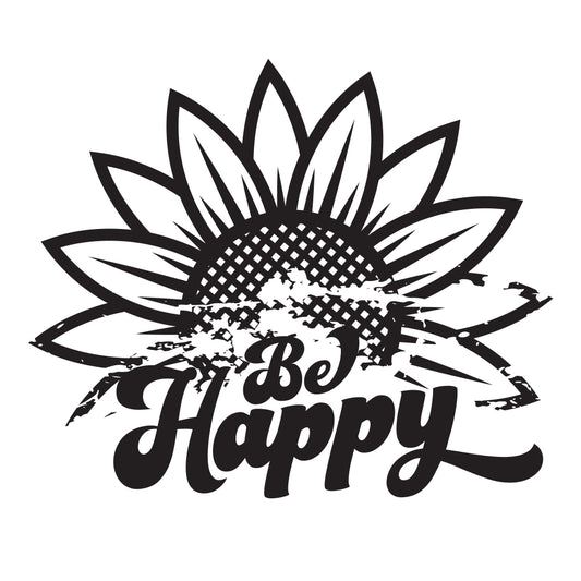 Be Happy - Cricut File - VEKTOR KRAFT