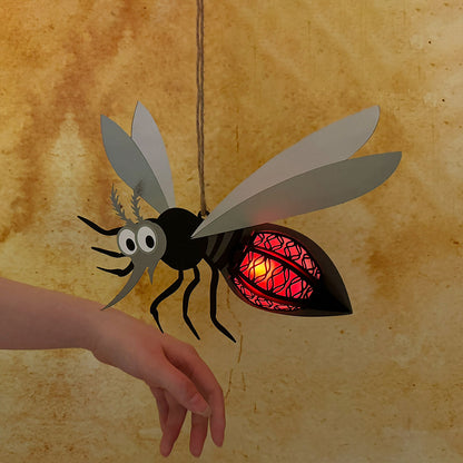 Mosquito - 3D Animal Paper Cut Lantern File  - Cricut File  - VEKTOR KRAFT