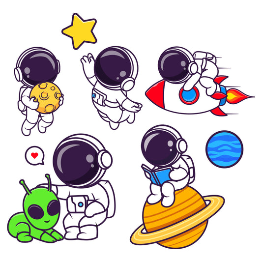 Astronaut - Cricut File - VEKTOR KRAFT