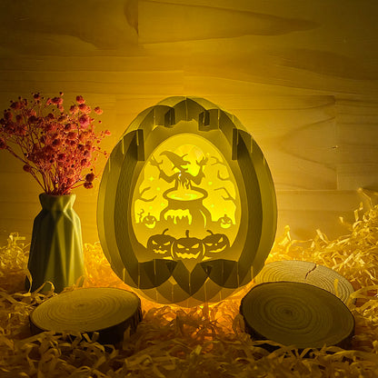 Halloween 2 – 3D Pop-Up Card SVG File for Cricut & Silhouette