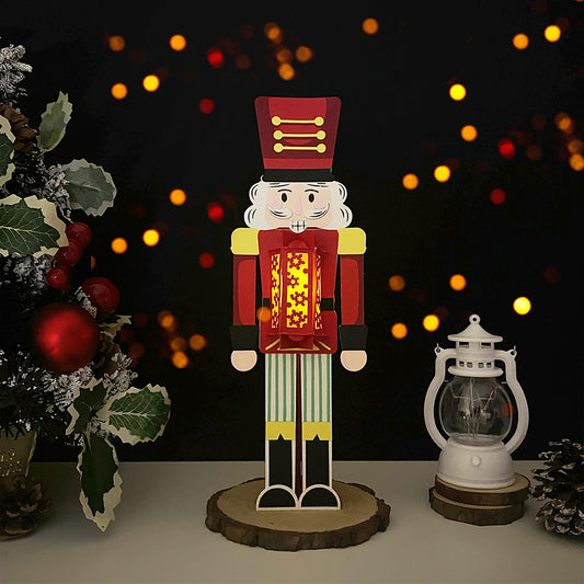 Nutcracker - 3D Christmas Lantern File - Cricut File  - VEKTOR KRAFT