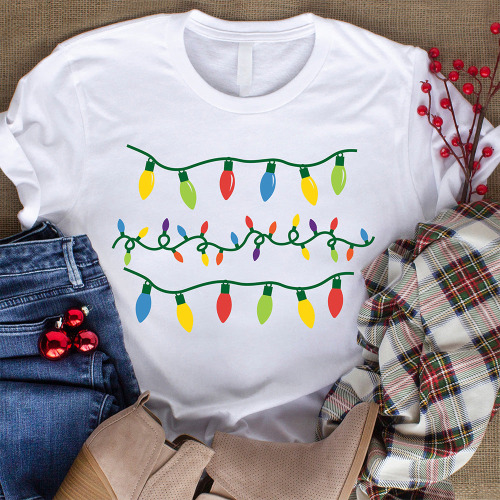Christmas Lights - Christmas Cricut File - VEKTOR KRAFT