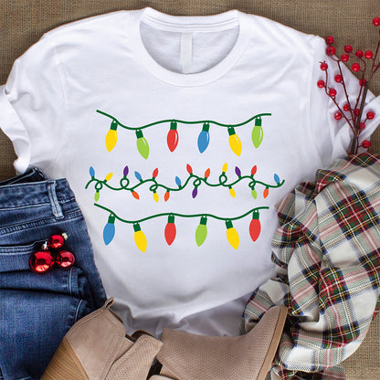 Christmas Lights - Christmas Cricut File - VEKTOR KRAFT