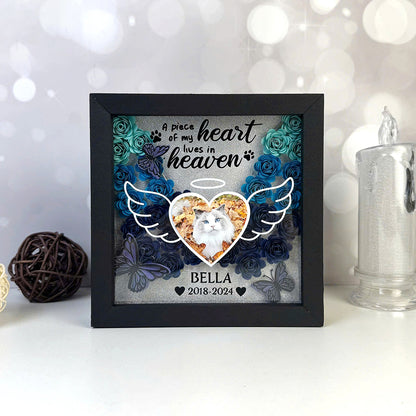Custom Wings Pet Memorial – 3D Shadow Box SVG File for Cricut & Silhouette