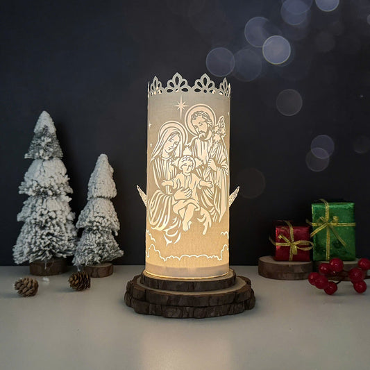 Nativity – 3D Light Tube File - Cricut File - VEKTOR KRAFT