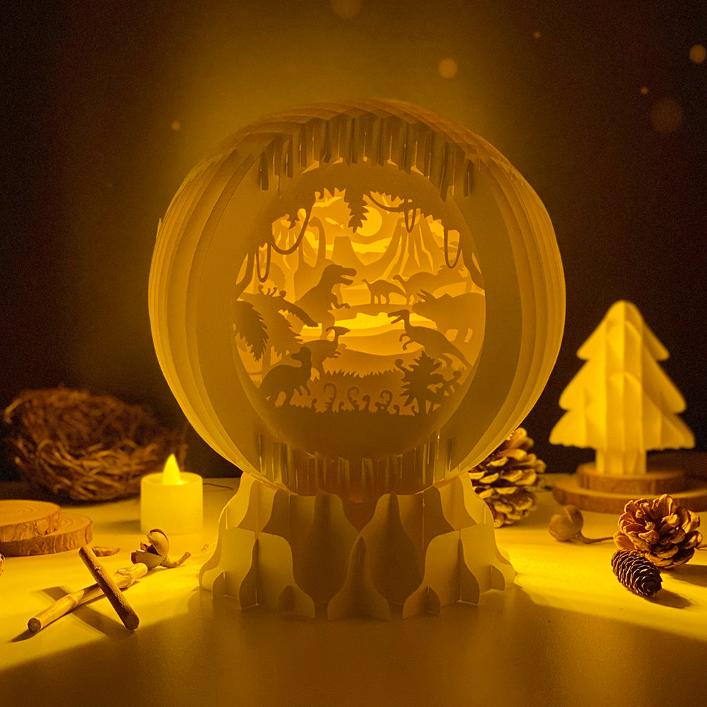 Dinosaur – 3D Pop-Up Card SVG File for Cricut & Silhouette