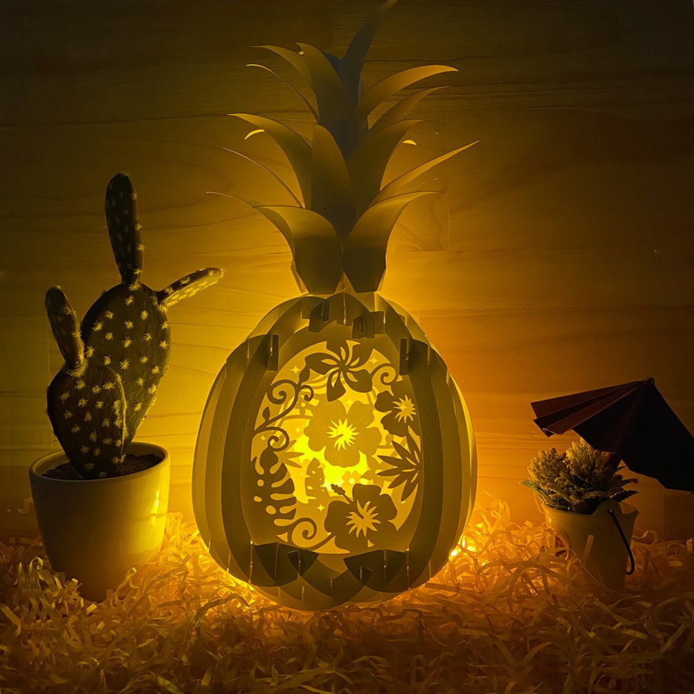 Tropical – 3D Pop-Up Card SVG File for Cricut & Silhouette