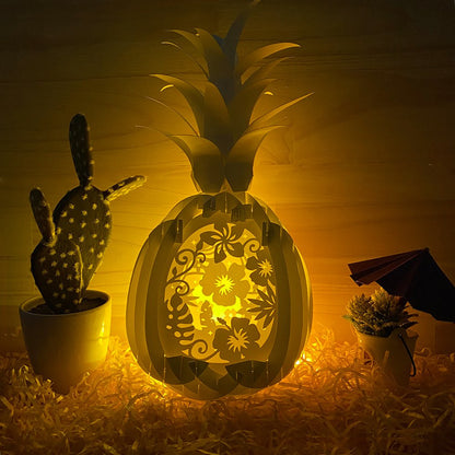 Tropical – 3D Pop-Up Card SVG File for Cricut & Silhouette