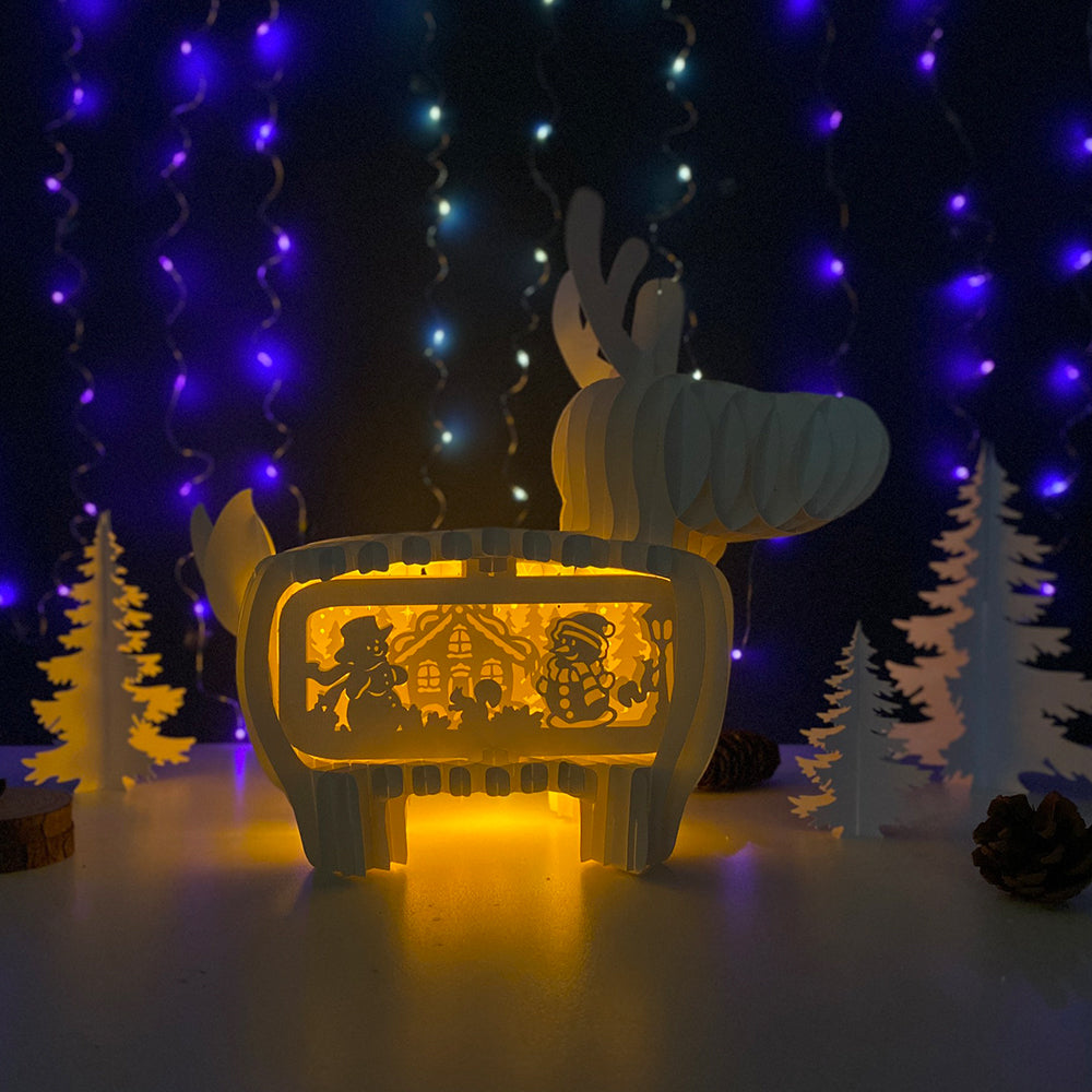 Snowman – 3D Pop-Up Card SVG File for Cricut & Silhouette