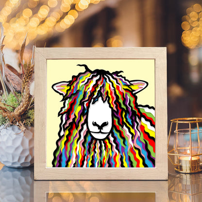 Colorful Sheep – 3D Shadow Box SVG File for Cricut & Silhouette