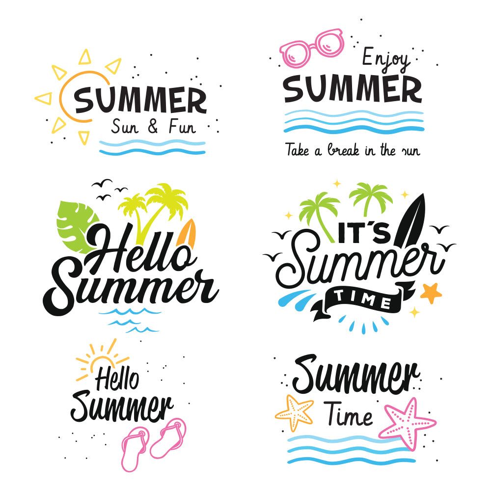 Hello Summer - Cricut File - VEKTOR KRAFT