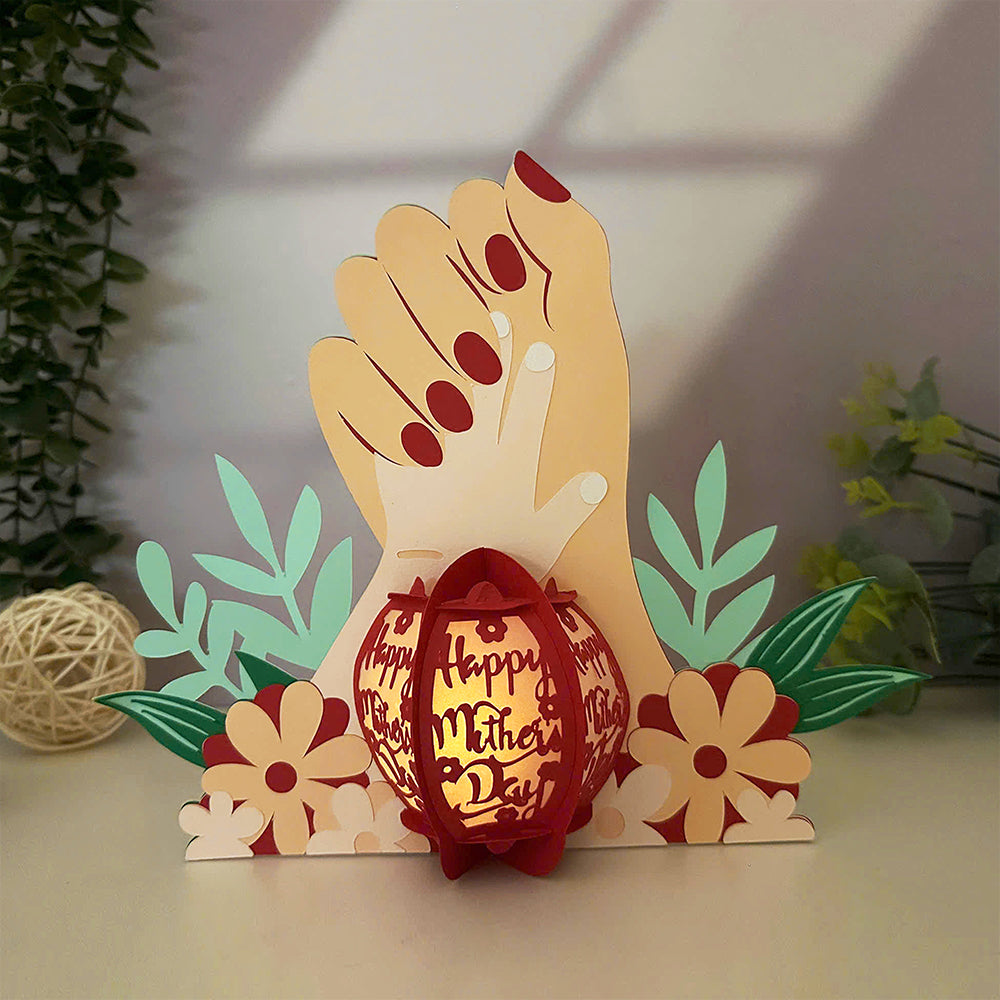 Mother's Day – 3D Lantern File - Cricut File - VEKTOR KRAFT
