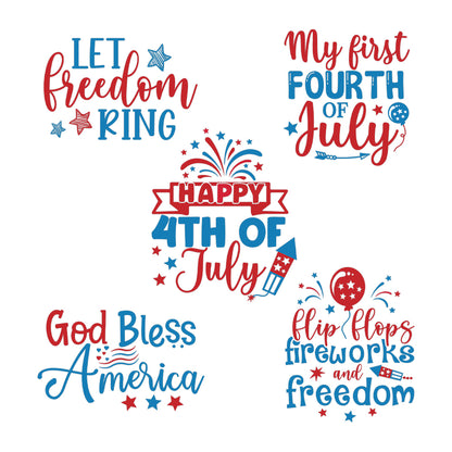 4th Of July 4 – 3D Lantern SVG File for Cricut & Silhouette
