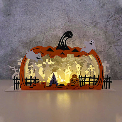 Witches Dancing – 3D Pop-Up Card SVG File for Cricut & Silhouette