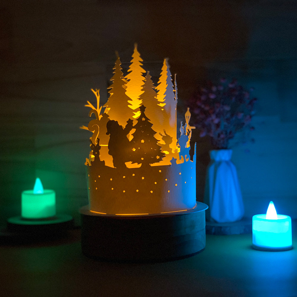 Xmas 8 – 3D Lantern SVG File for Cricut & Silhouette