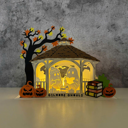 Gilmore Ghouls – 3D Pop-Up Card SVG File for Cricut & Silhouette