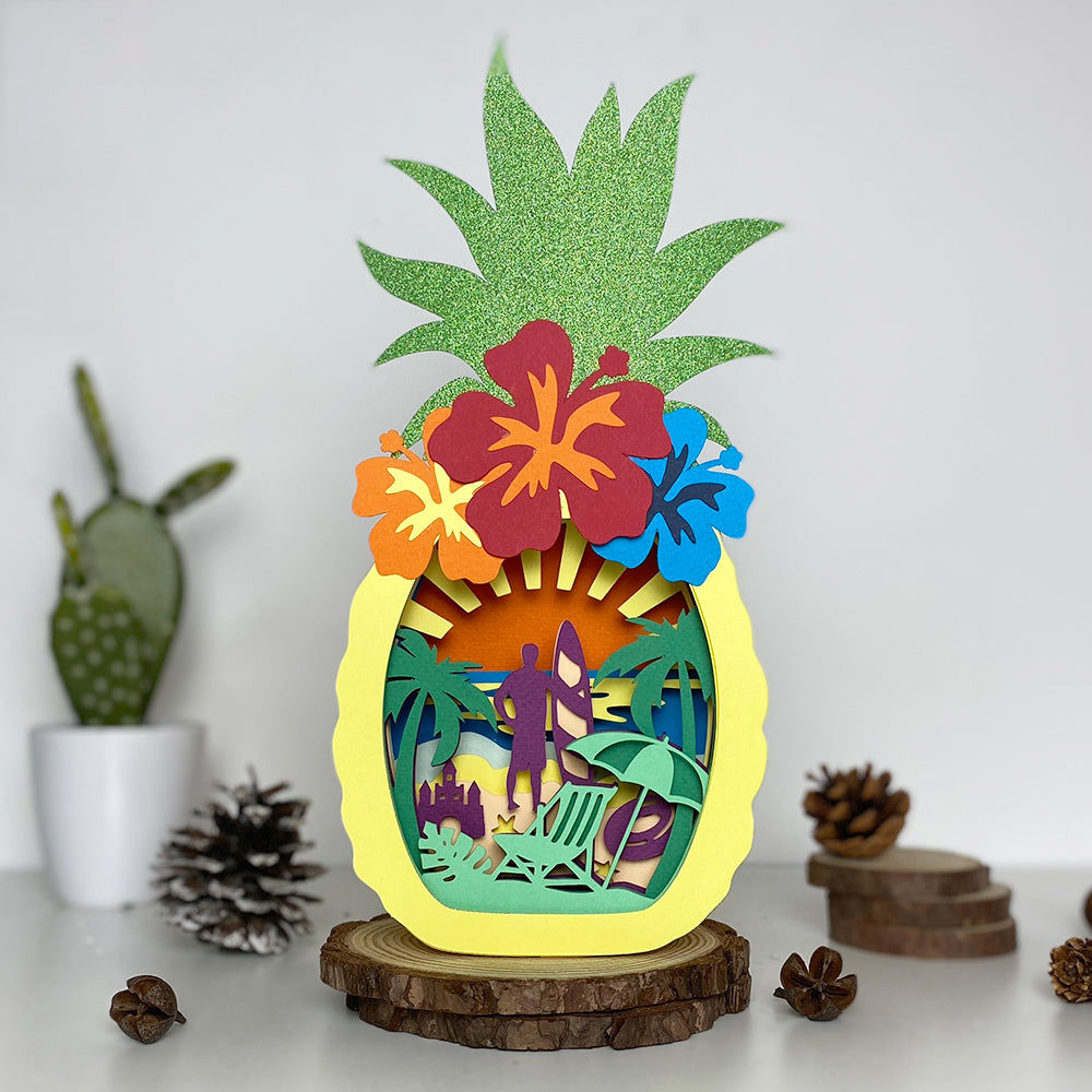 Vacation – 3D Box SVG File for Cricut & Silhouette