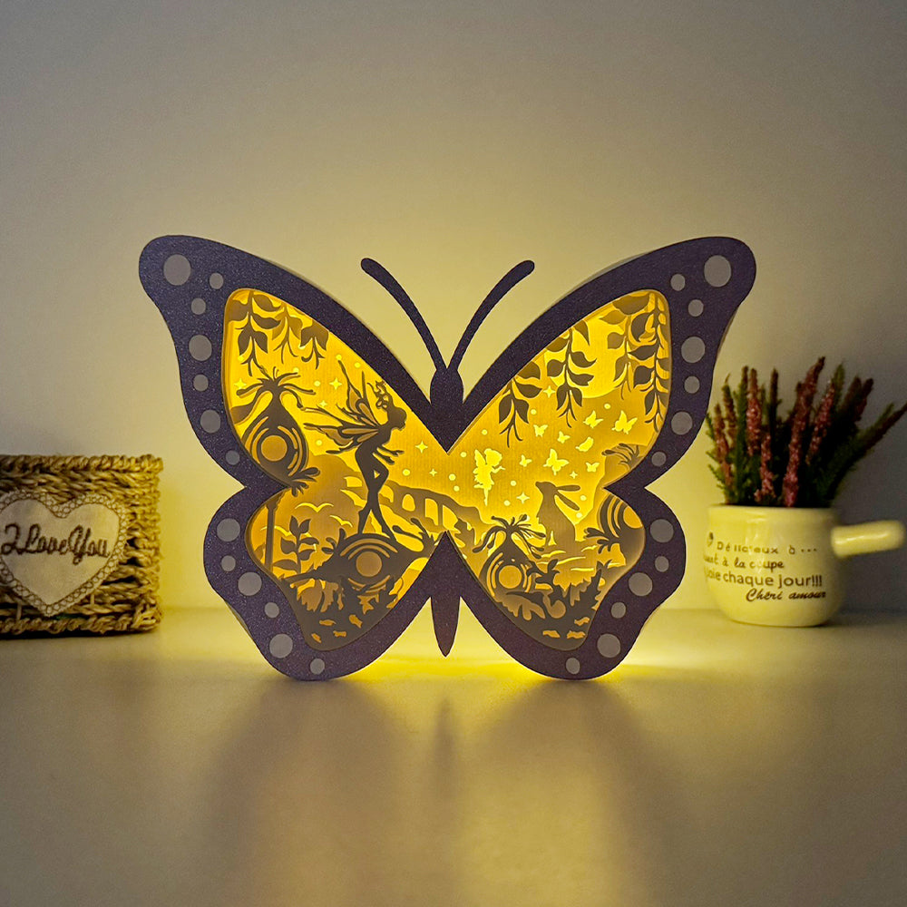 Fairy – 3D Box SVG File for Cricut & Silhouette