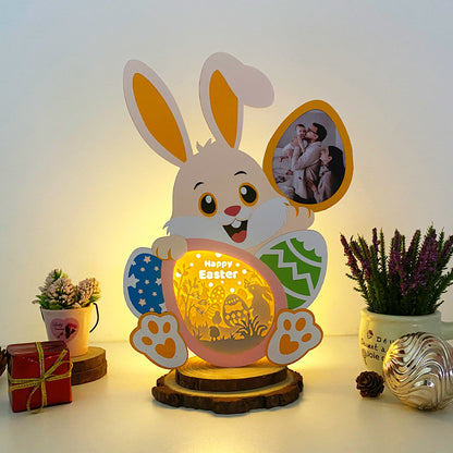 Easter Photo Frame – 3D Box SVG File for Cricut & Silhouette
