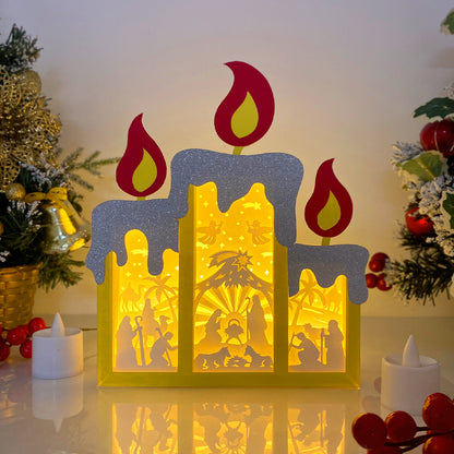 Nativity – 3D Box SVG File for Cricut & Silhouette