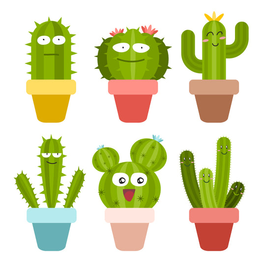 Cactus Bundle - Cricut File - VEKTOR KRAFT
