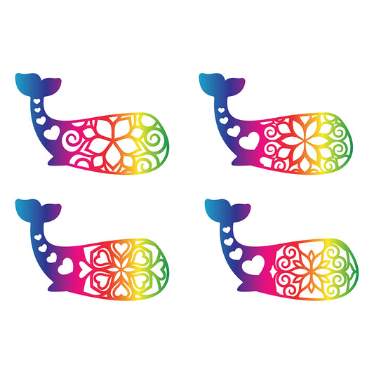 Whale Spectrum Stickers - Cricut File - VEKTOR KRAFT