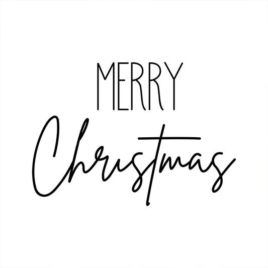 Merry Christmas 2 - Christmas Cricut File - VEKTOR KRAFT