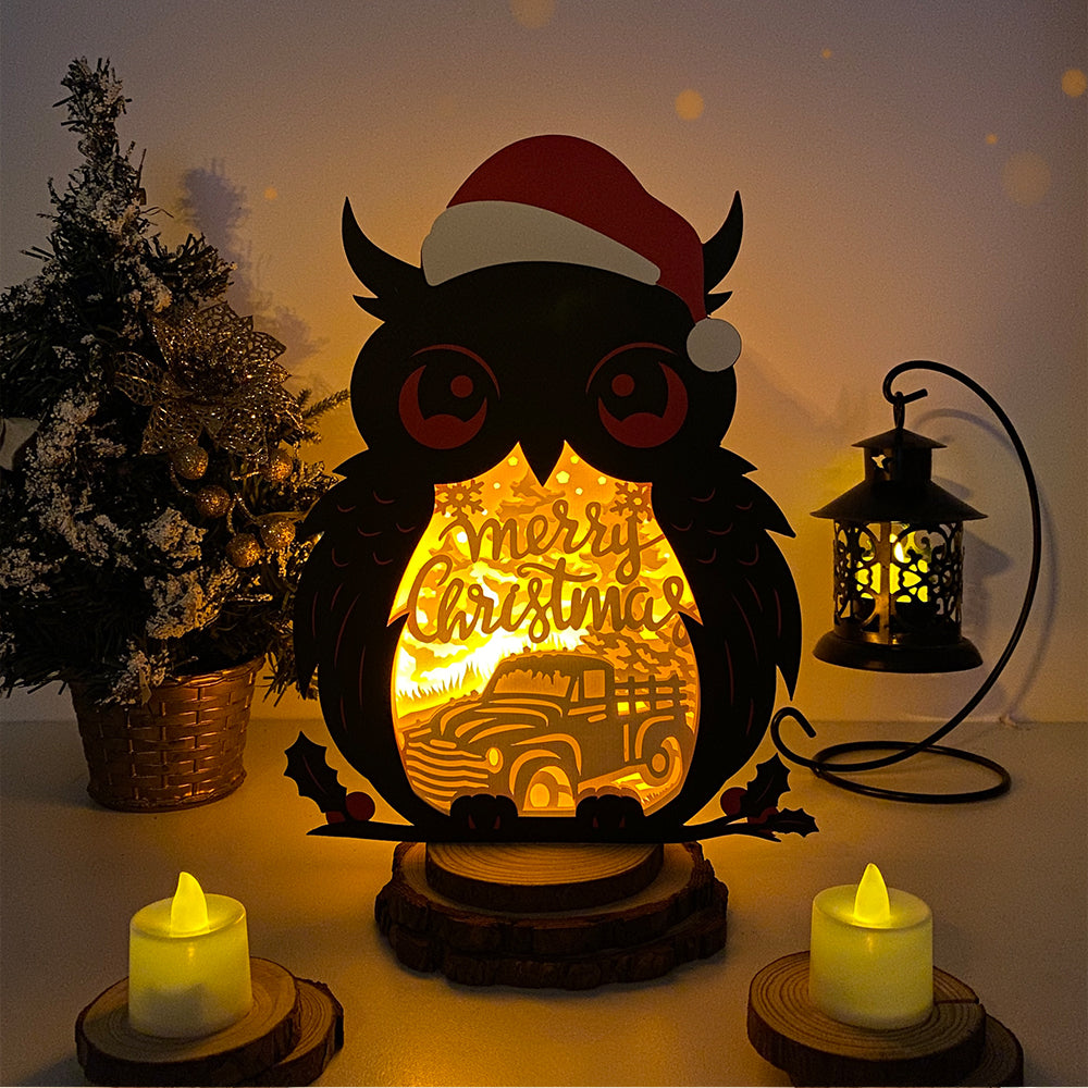 Merry Christmas – 3D Box SVG File for Cricut & Silhouette