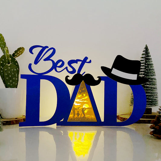 Fishing – 3D Best Dad Box File - Cricut File - VEKTOR KRAFT