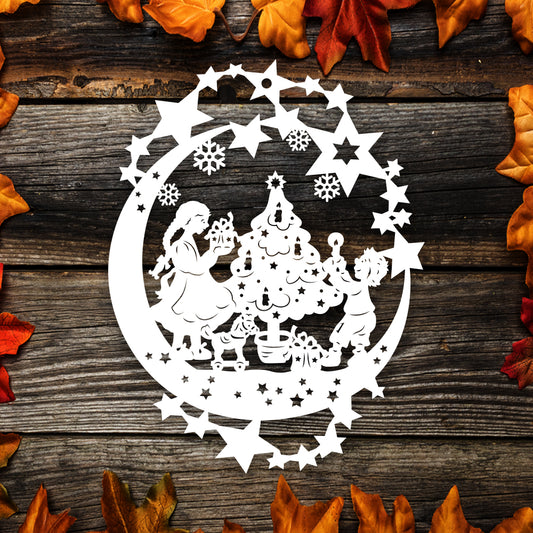 Christmas 5 – Kirigami - Cricut File - VEKTOR KRAFT